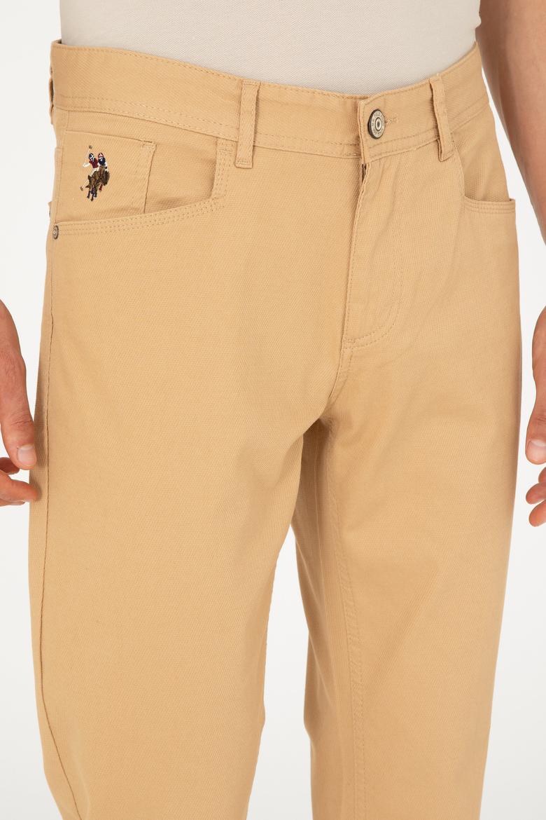 Erkek Regular Fit Camel Kanvas / Chino Pantolon - 50286005109