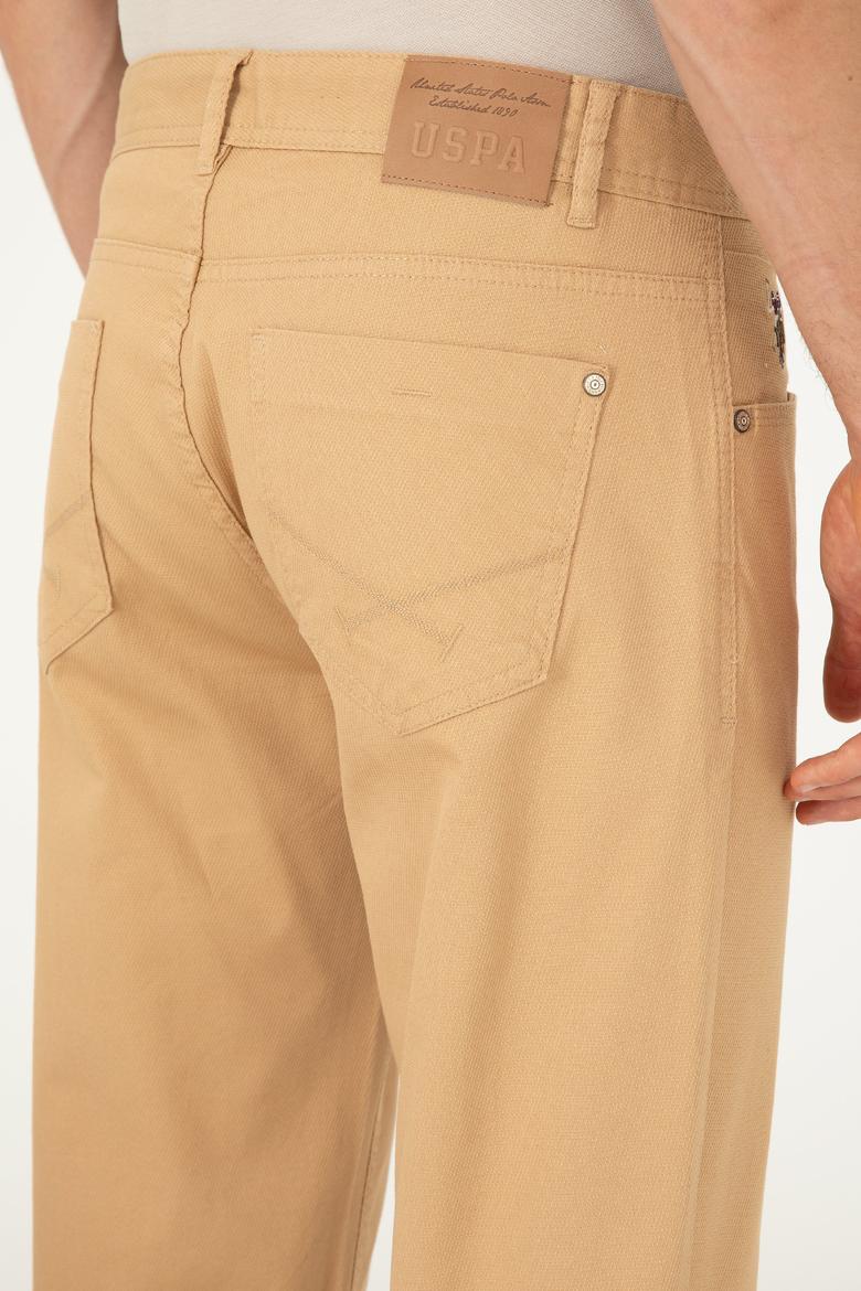 Erkek Regular Fit Camel Kanvas / Chino Pantolon - 50286005109