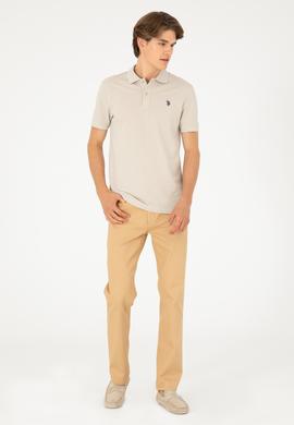 Erkek Regular Fit Camel Kanvas / Chino Pantolon - 50286005109