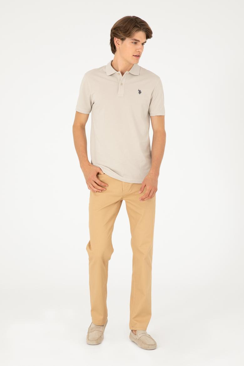 Erkek Regular Fit Camel Kanvas / Chino Pantolon - 50286005109