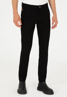 Erkek Siyah Kanvas Pantolon - 50291166129