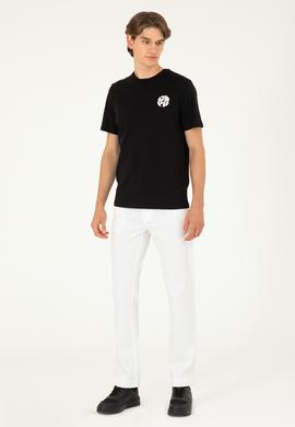 Erkek Beyaz Kanvas / Chino Pantolon - 50286005403