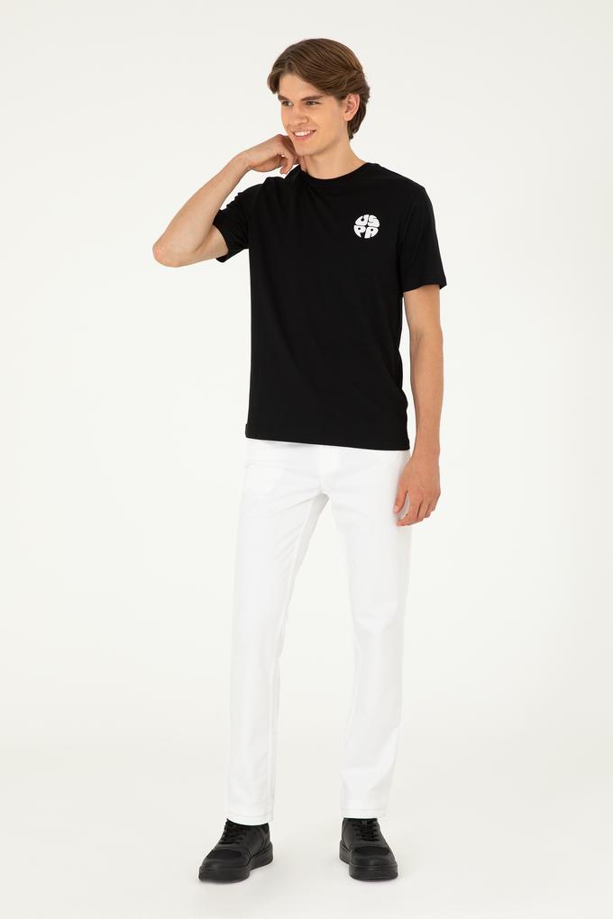 Erkek Beyaz Kanvas / Chino Pantolon