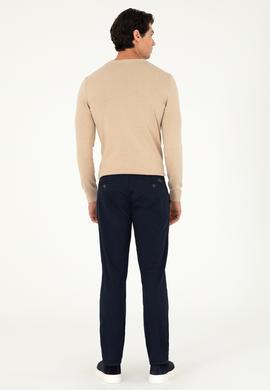 Erkek Lacivert Kanvas / Chino Pantolon - 50292194053