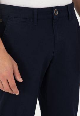Erkek Lacivert Kanvas / Chino Pantolon - 50292194053