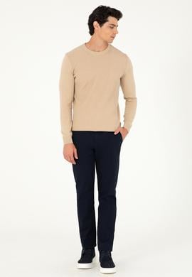 Erkek Lacivert Kanvas / Chino Pantolon - 50292194053