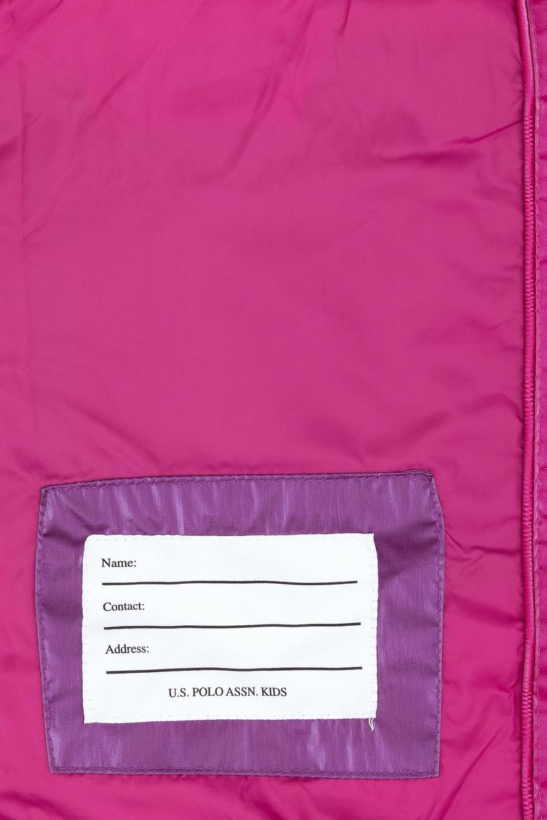 Kız Çocuk Fuşya Mont - 50291485041