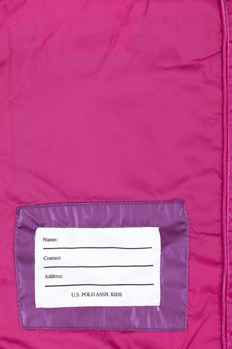 Kız Çocuk Fuşya Mont