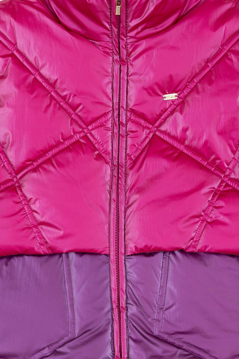 Kız Çocuk Fuşya Mont - 50291485041