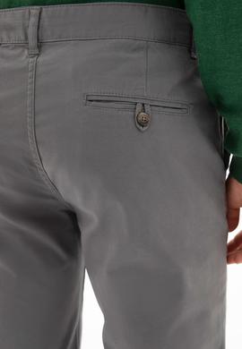 Erkek Gri Kanvas Pantolon - 50254171024