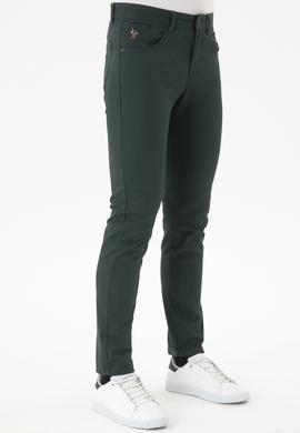 Erkek Koyu Yeşil Kanvas Pantolon - 50256536062