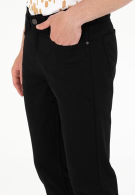 Erkek Siyah Kanvas / Chino Pantolon - 50266053014