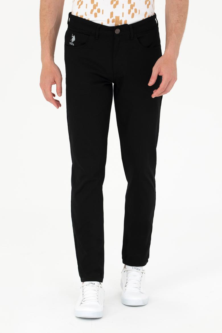Erkek Siyah Kanvas / Chino Pantolon - 50266053014