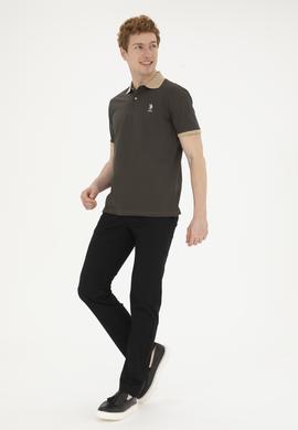 Erkek Regular Fit Siyah Kanvas / Chino Pantolon - 50286004263