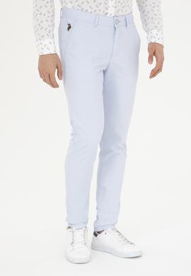 Erkek Açık Mavi Kanvas / Chino Pantolon - 50286013124