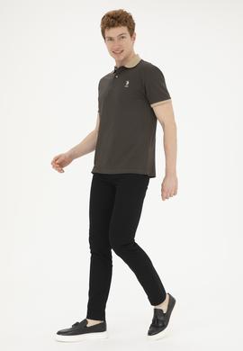 Erkek Siyah Kanvas / Chino Pantolon - 50286305002