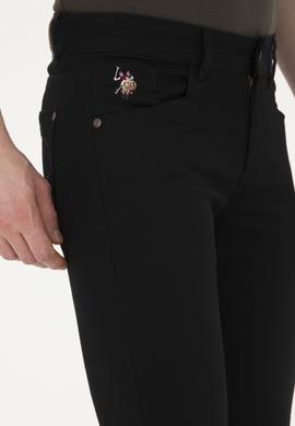 Erkek Siyah Kanvas / Chino Pantolon - 50286305002