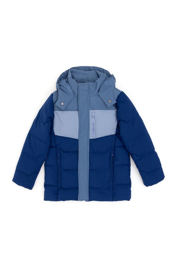 Erkek Çocuk İndigo Kaban