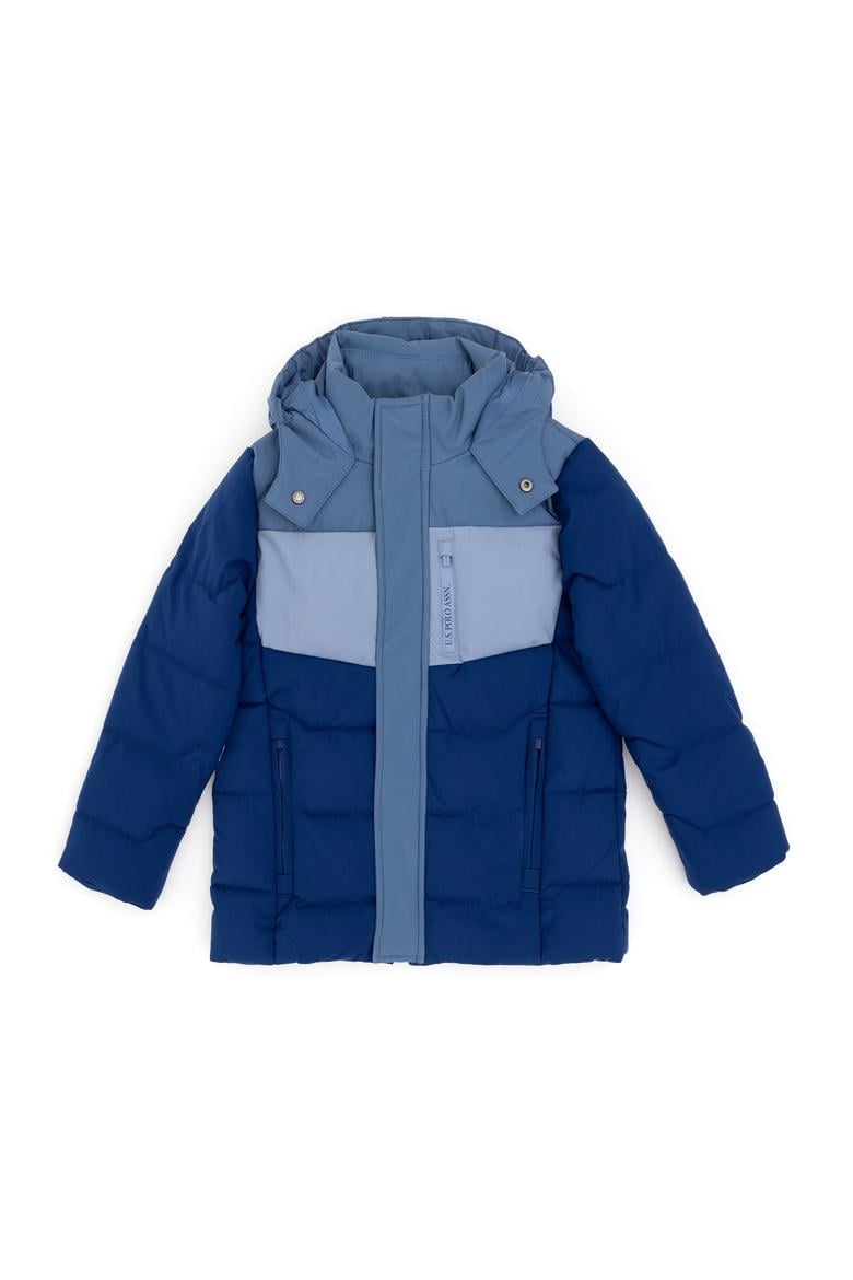 Erkek Çocuk İndigo Kaban