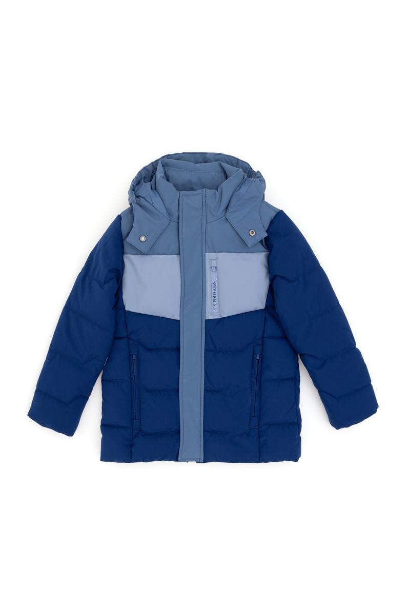 Erkek Çocuk İndigo Kaban