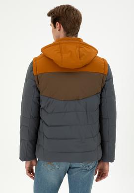 Erkek Antrasit Mont - 50290719003