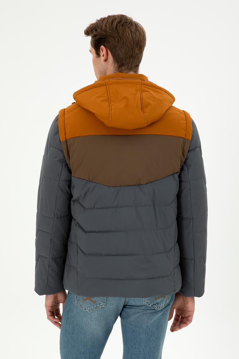 Erkek Antrasit Mont - 50290719003