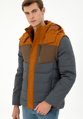 Erkek Antrasit Mont - 50290719003