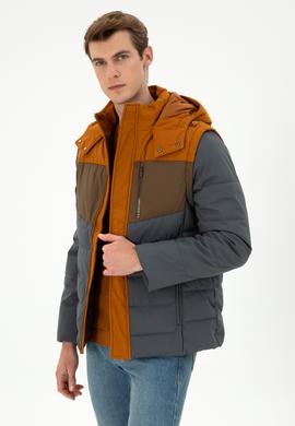 Erkek Antrasit Mont - 50290719003