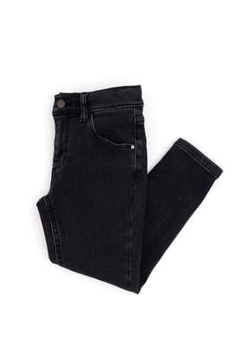 Erkek Çocuk Siyah Jean Pantolon - 50293254002