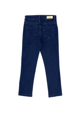 Kız Çocuk Koyu Mavi Jean Pantolon - 50289342003