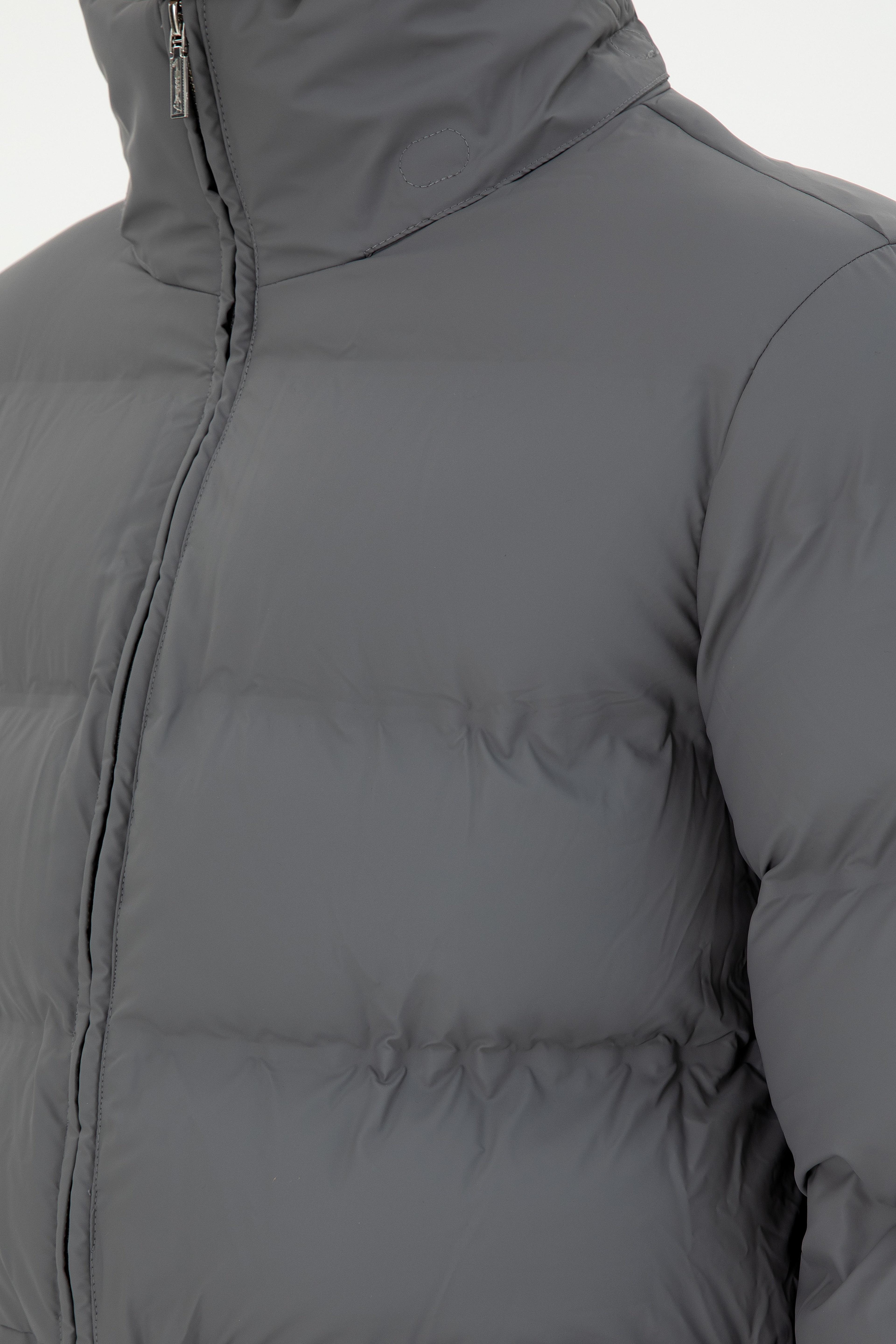 Erkek Gri Mont - Image 7