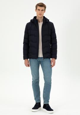 Erkek Lacivert Mont - 50290786018