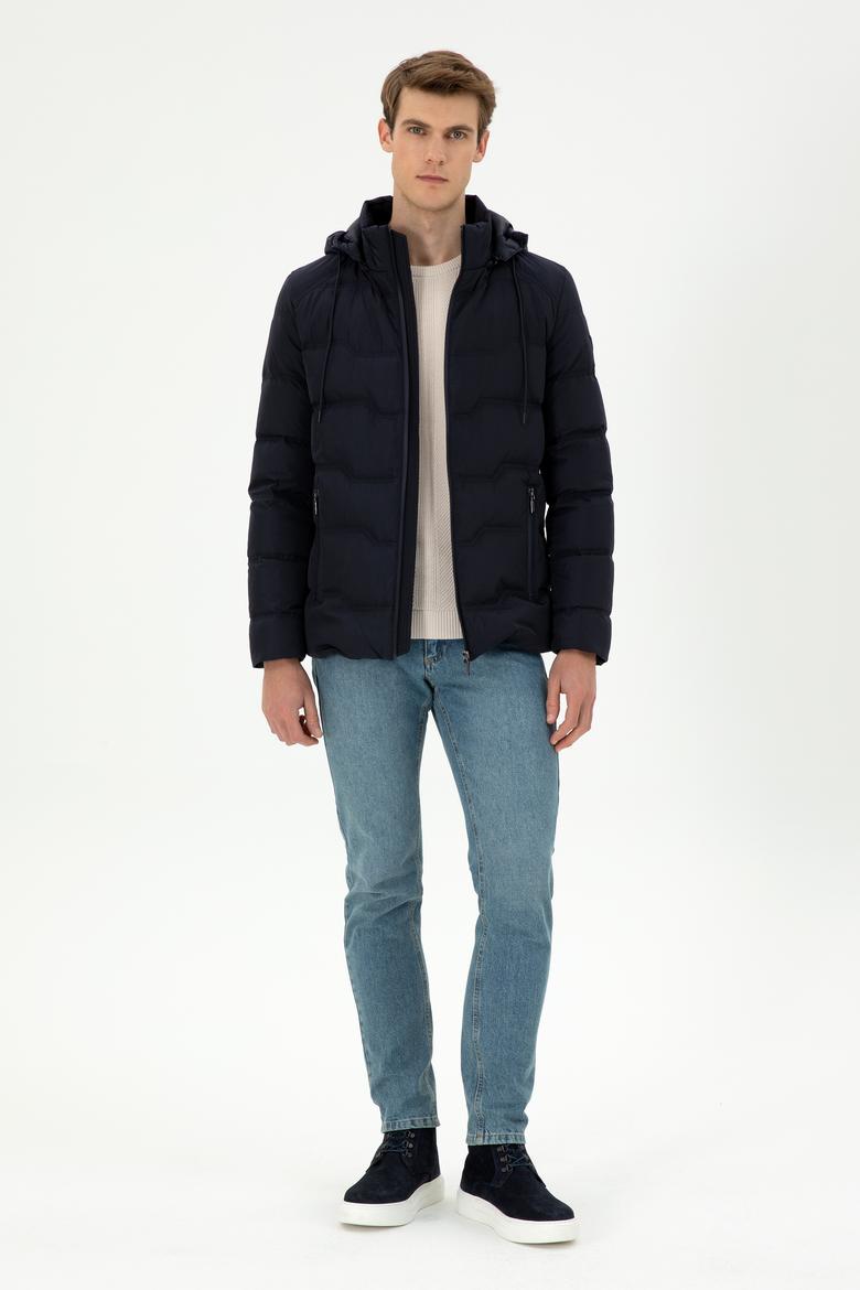 Erkek Lacivert Mont - 50290786018
