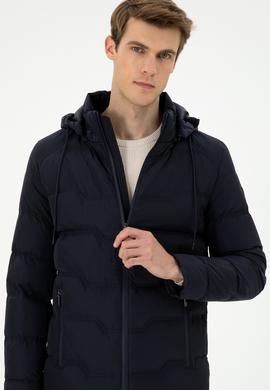 Erkek Lacivert Mont - 50290786018
