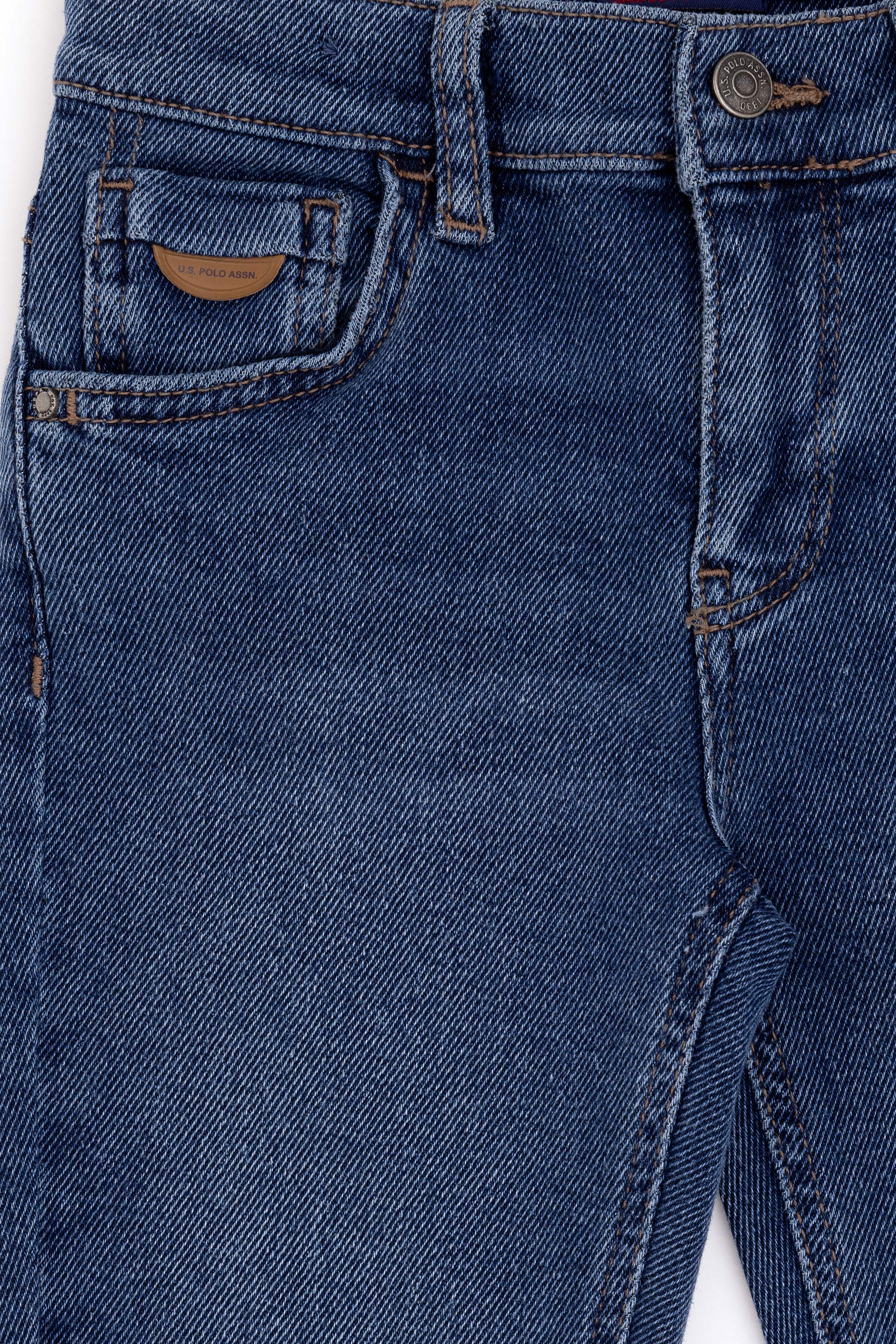 Erkek Çocuk İndigo Jean Pantolon - Image 6