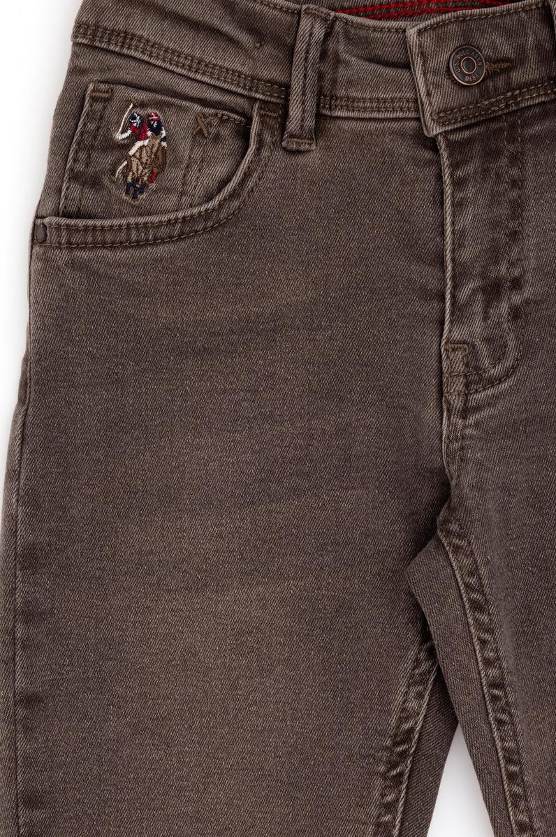 Erkek Çocuk Kahverengi Jean Pantolon