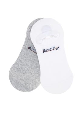 Erkek Gri Melanj Çorap - 50267753006