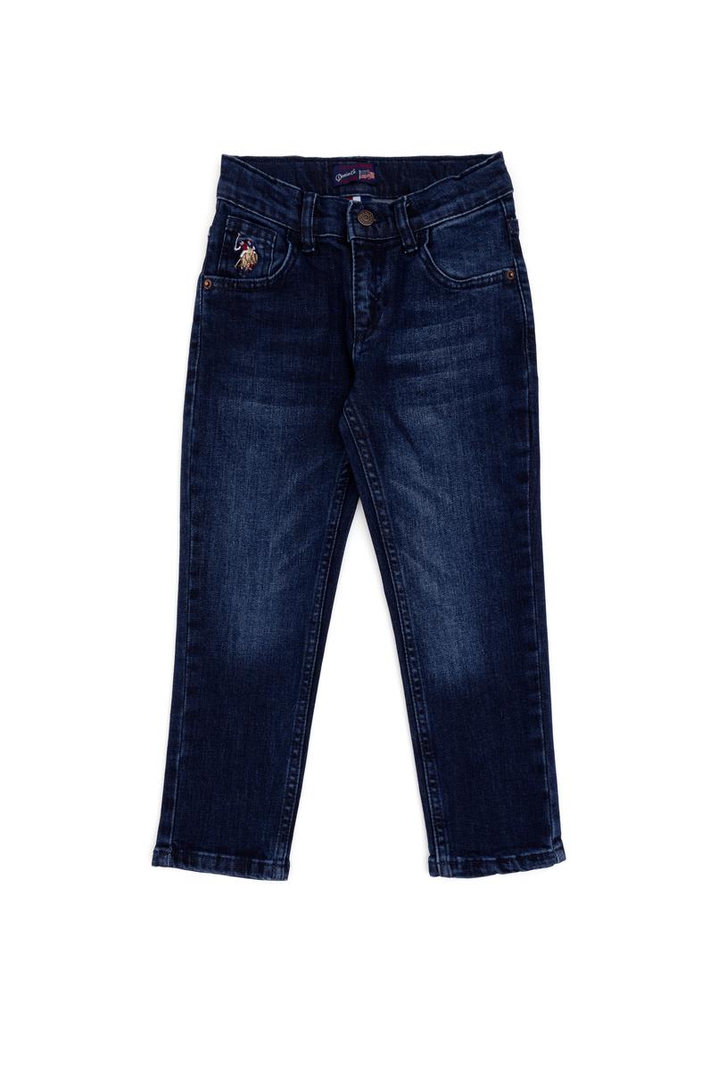 Erkek Çocuk Koyu Mavi Jean Pantolon