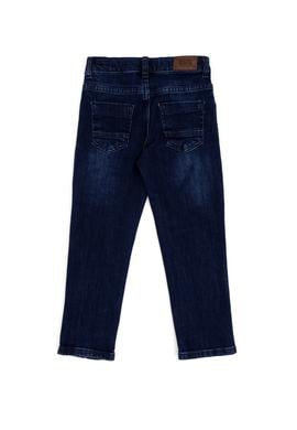 Erkek Çocuk Koyu Mavi Jean Pantolon - 50289640002