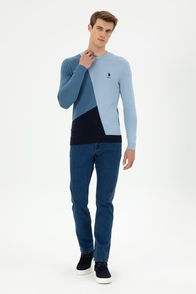 Erkek Mavi Jean Pantolon