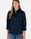 Kadın Lacivert Uzun Kollu Gömlek