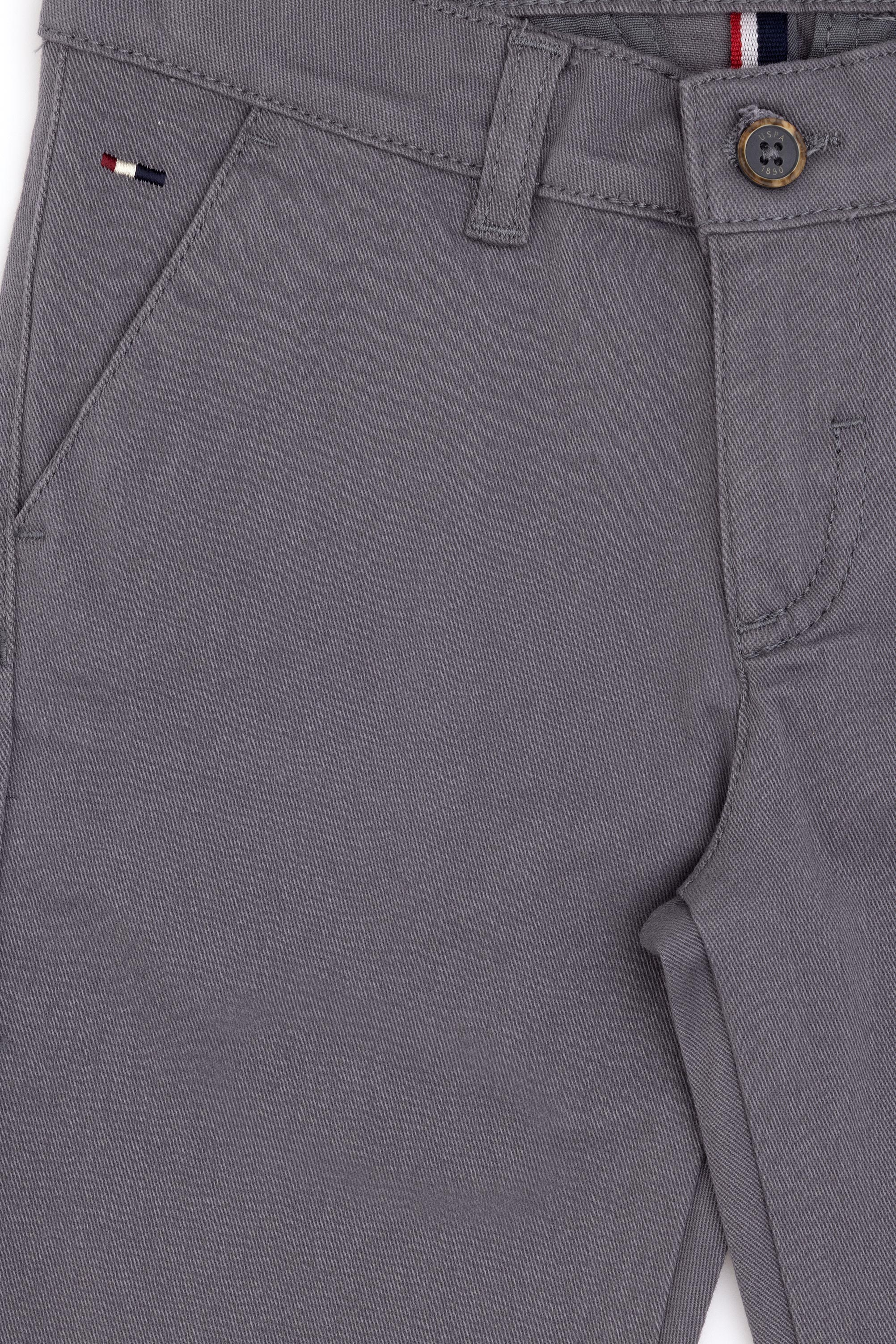 Erkek Çocuk Gri Kanvas Pantolon - Image 6