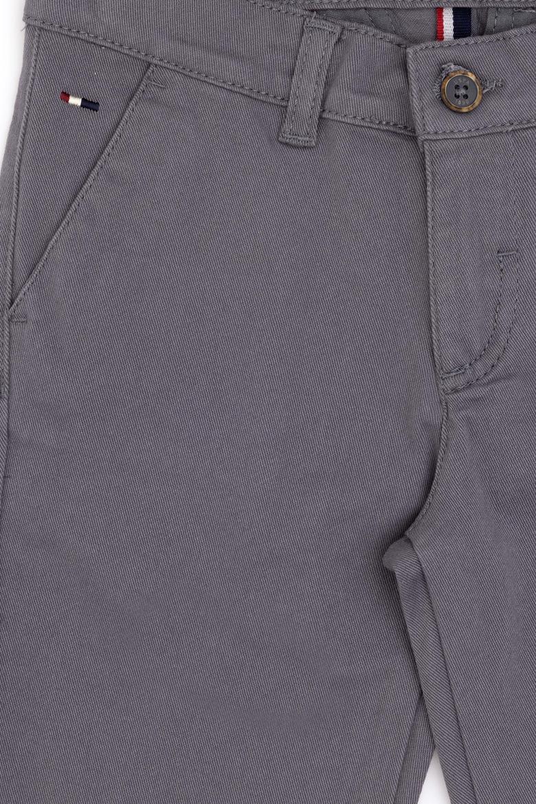 Erkek Çocuk Gri Kanvas Pantolon - 50298565040