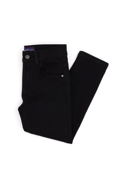 Kız Çocuk Siyah Jean Pantolon