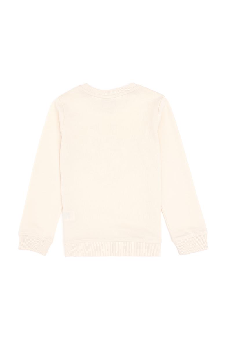 Erkek Çocuk Krem Bisiklet Yaka Sweatshirt - 50290641019