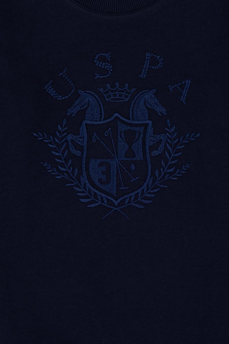 Erkek Çocuk Lacivert Bisiklet Yaka Sweatshirt