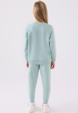 Kız Çocuk Su Yeşili Pijama Takımı - 50299750006