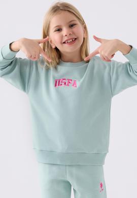 Kız Çocuk Su Yeşili Pijama Takımı - 50299750006