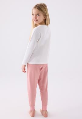 Kız Çocuk Açık Pembe Alt Üst Takım - 50299772002