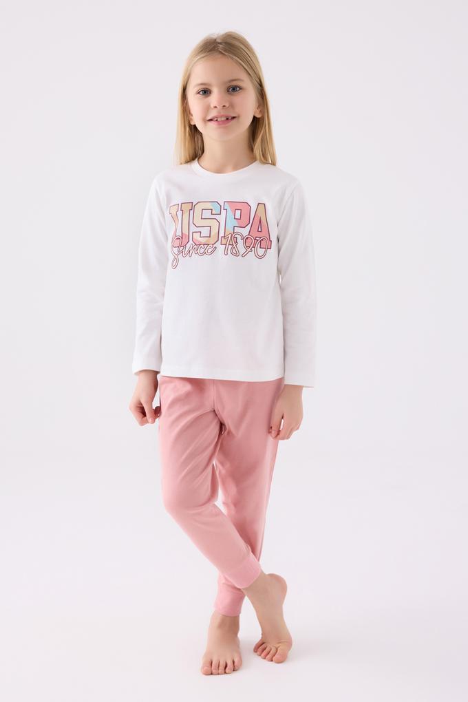 Kız Çocuk Açık Pembe Alt Üst Takım